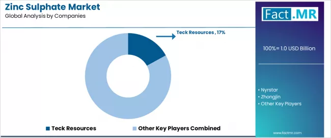 Zinc Sulphate Market   Analysis By Company